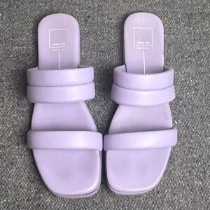 Dolce Vida Adore Slide leather sandals